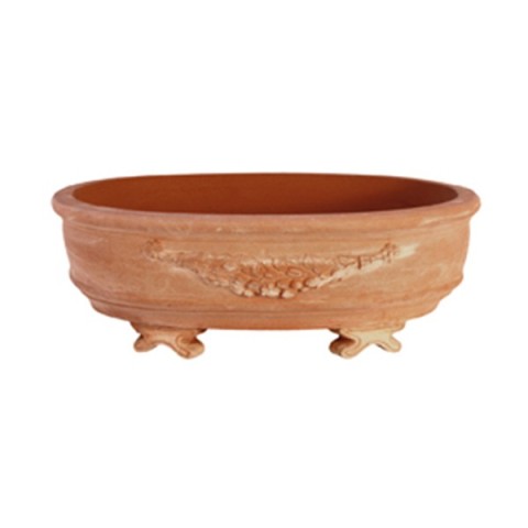 Oval Terracotta Bonsai Pot